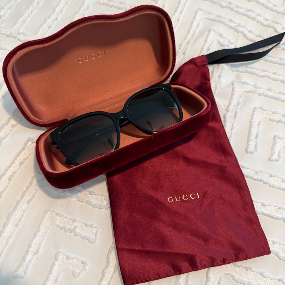 Gucci GG0507S 55mm Square Sunglasses